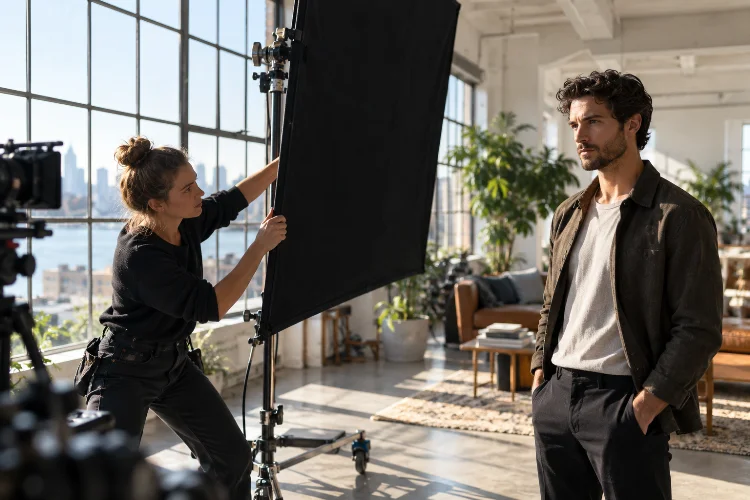How Negative Fill Creates Shape and Depth in Professional Video